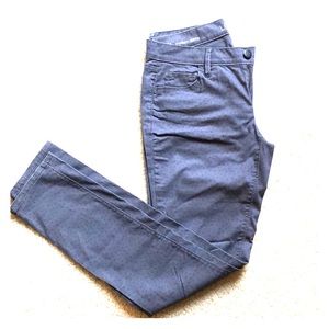 Loft Skinny Jeans in gray wash